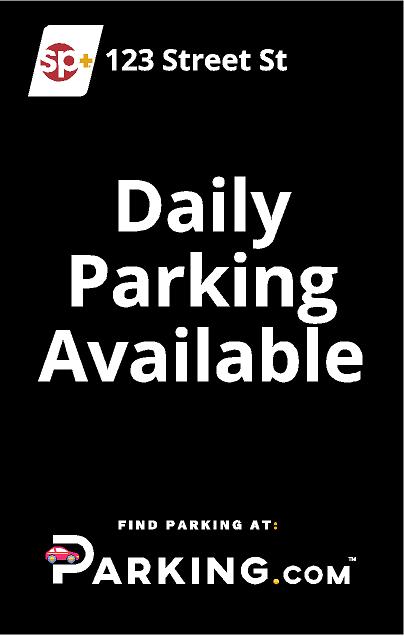 Daily parking available sign image
