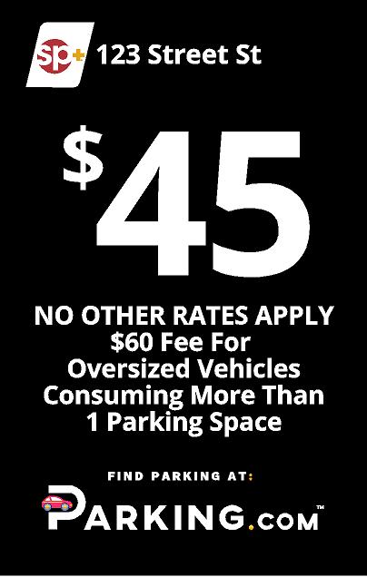 No other rates apply sign image